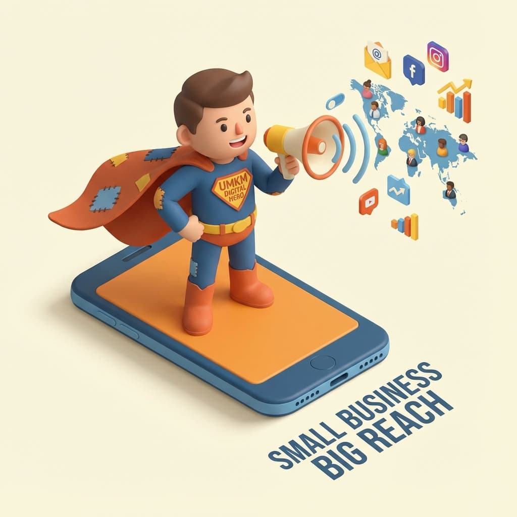 Digital Marketing untuk UMKM: Cara Cerdik Bersaing dengan Raksasa Minim Budget