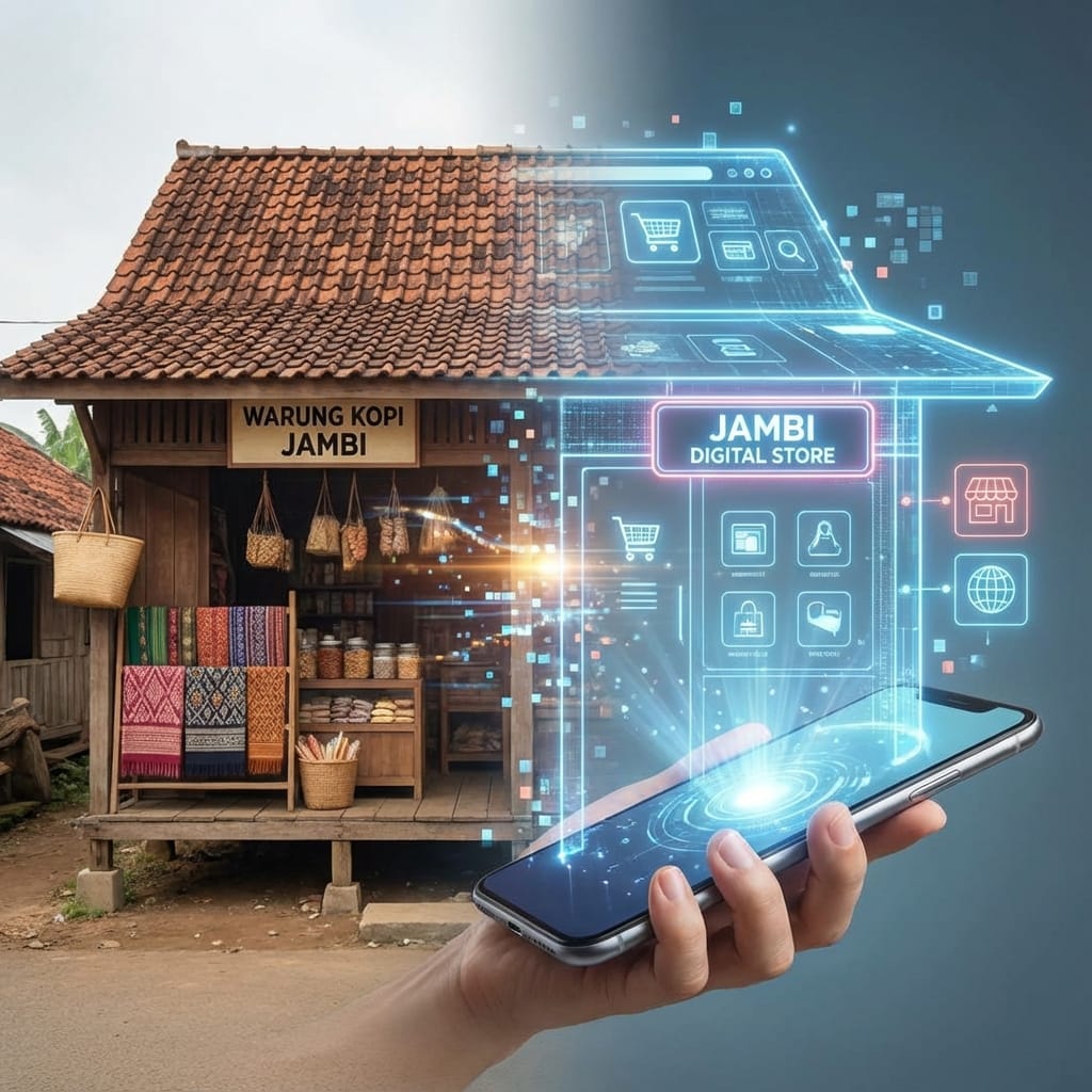 Transformasi Digital Jambi: Mengapa Usaha Lokal Wajib 'Go Online'? (2025)