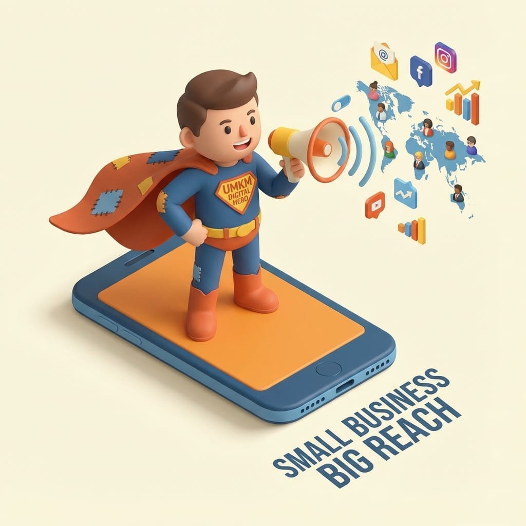 Digital Marketing untuk UMKM: Cara Cerdik Bersaing dengan Raksasa Minim Budget